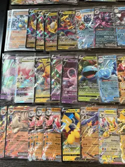 Pokemon TCG 104 Pokemon Cards lot - ex, V, some Vstar and Vmax - NM or Better! - Image 2