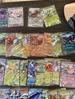 Pokemon TCG 104 Pokemon Cards lot - ex, V, some Vstar and Vmax - NM or Better! - Image 3