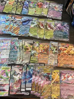 Pokemon TCG 104 Pokemon Cards lot - ex, V, some Vstar and Vmax - NM or Better! - Image 4