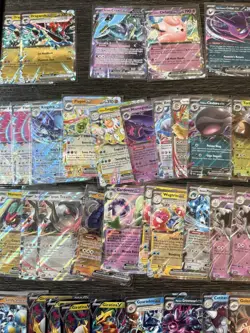 Pokemon TCG 104 Pokemon Cards lot - ex, V, some Vstar and Vmax - NM or Better! - Image 5