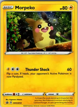 Morpeko - SWSH012 SWSH: Sword & Shield Promo Cards Pokemon TCG NM - Image 1