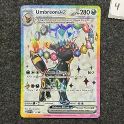 Umbreon ex SVP176 Sv: Scarlet & Violet Promo Cards Holo Pokemon Black Star NM 4 - Image 1