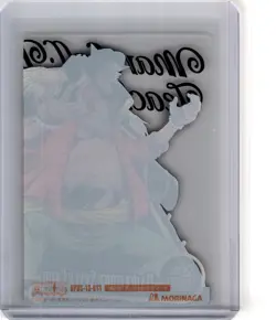 One Piece Morinaga Wafer Choco Clear Card Teach - Image 2