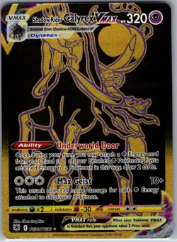 Shadow Rider Calyrex VMAX TG30/TG30 Astral Radiance - Pokemon Card - NM - Image 1
