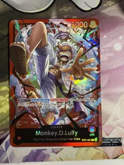 Monkey D Luffy ST21-001 Leader Starter Deck EX Gear 5 One Piece Card - Image 1