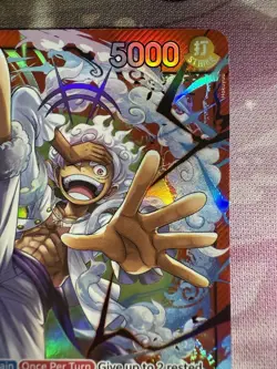 Monkey D Luffy ST21-001 Leader Starter Deck EX Gear 5 One Piece Card - Image 4