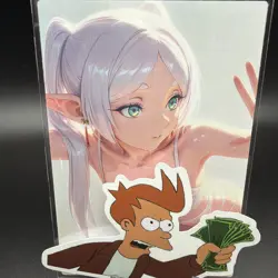 Frieren Anime Waifu Card Doujin ACG Goddess Holo - Image 1