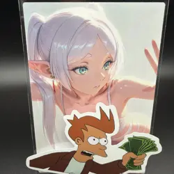 Frieren Anime Waifu Card Doujin ACG Goddess Holo - Image 2