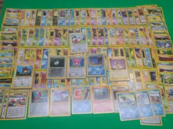 Huge Pokemon Cards 165 Lot WOTC Vintage Early 2000s Neo Sets With Holo Rares - Image 5