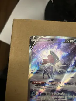 Pokemon TCG Suicune v Crown Zenith: Galarian Gallery Ultra Rare Card GG38/GG70 - Image 2