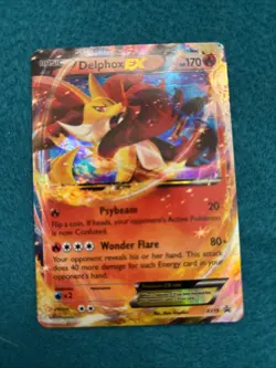 Delphox EX XY19 XY Promos Black Star Promo Holo Pokemon Card MP - Image 1
