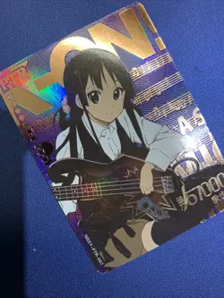 Mio Akiyama K-On PTR 7 Goddess CCG TCG Anime Waifu Card Girl Holo Doujin Foil - Image 4