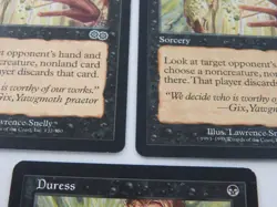 Duress x3 Urza's Saga Sorcery Magic the Gathering TCG Trading Card Mtg - Image 3