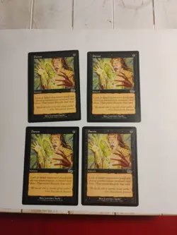 4 X Duress Urza's Saga Sorcery Magic the Gathering TCG Trading Card Mtg - Image 1