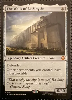 The Walls of Ba Sing Se 261 Avatar: The Last Airbender NM MTG - Image 1
