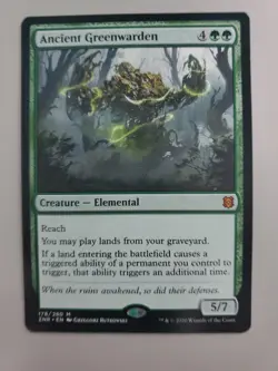 MTG Ancient Greenwarden Zendikar Rising Regular Mythic - Image 1