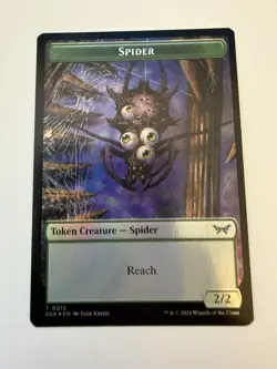 Spider Token Duskmourn: House of Horror Foil - Image 1