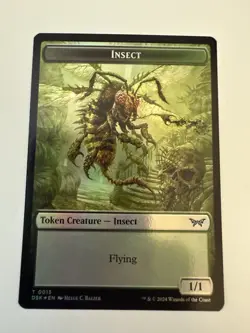 Spider Token Duskmourn: House of Horror Foil - Image 2