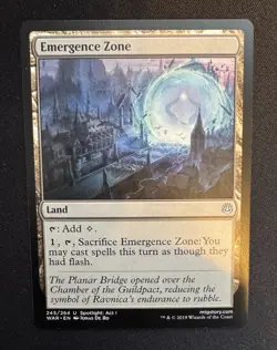 Magic the Gathering Emergence Zone (245/330) War of the Spark NM - Image 1