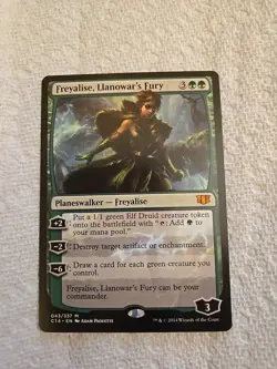 Freyalise, Llanowar's Fury Commander 2014 Regular NM - Image 1