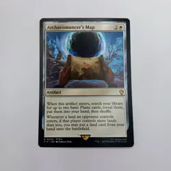 Archaeomancer's Map MTG Rare Magic: The Gathering Commander: Final Fantasy 14 - Image 1