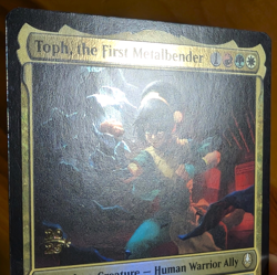 Toph, the First Metalbender - Prerelease Foil Promo - Avatar TLA MTG - Image 3