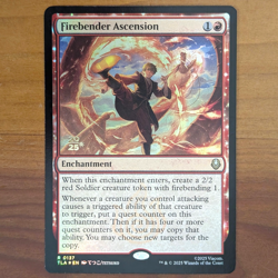 Firebender Ascension - Prerelease Foil Promo - Avatar TLA MTG - Image 1