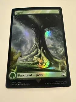 Forest (0307) Final Fantasy Foil MTG - Image 1