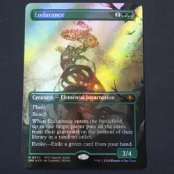 Endurance (Borderless) (Textured Foil) 53 MTG Special Guests (SPG) Mythic NM - Image 1
