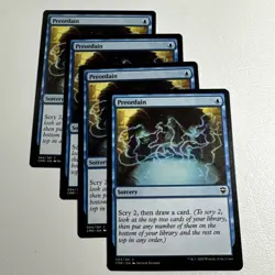 [4X] Preordain - Regular #84 Commander Legends NM/MINT - Image 1