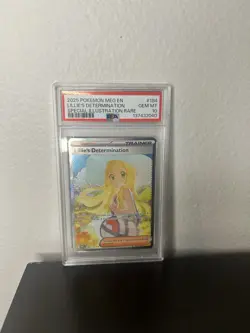 2025 Pokemon Mega Evolution Lillie's Determination SIR PSA 10 184/132 - Image 1