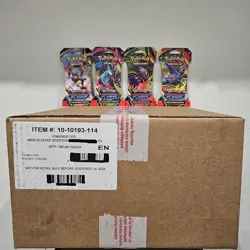 POKEMON PHANTASMAL FLAMES MEGA EVOLUTION SLEEVED BOOSTER 144-PACK CASE - Image 1