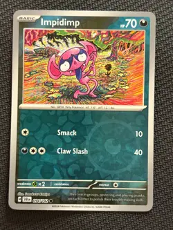 Impidimp 094/142 Reverse holo ~ Tomokazu Komiya Gallery ~ Pokemon TCG - Image 1