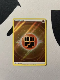Fighting Energy (Texture Full Art) Pokemon TCG Crown Zenith 157/159 Holo - Image 1