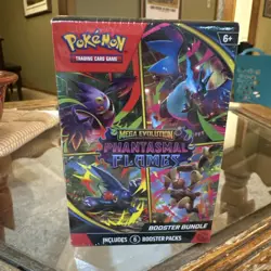 Pokemon TCG Phantasmal Flames Booster Bundle Sealed 6 Packs - Image 1