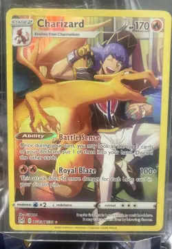 Pokemon Charizard Ultra Rare Holo TG03/TG30 Lost Origin Trainer Gallery English - Image 1