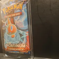 POKEMON PLATINUM RISING RIVALS SEALED BOOSTER PACK ROTOM TCG RARE - Image 2