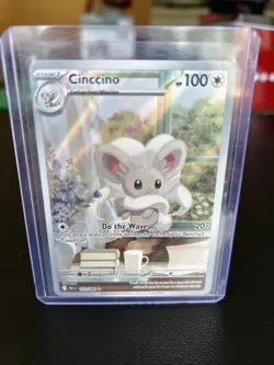 CINCCINO 153/086 BLACK BOLT - POKEMON TCG Illustration Rare IR English - Image 1