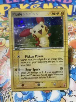 Pokemon TCG Plusle EX Trainer Kit 2 6/12 Holo Common - Image 1