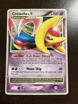 Cresselia LV. X 103/106 Pokemon TCG Great Encounters DMG - Image 1