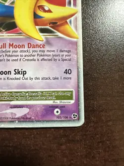 Cresselia LV. X 103/106 Pokemon TCG Great Encounters DMG - Image 4