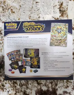 Pokemon SURGING SPARKS Elite Trainer Box ETB New & Sealed Scarlet & Violet TCG - Image 2