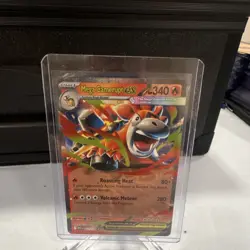 The Pokemon Company Mega Camerupt ex 022/132 Me01 HP340 Holo Double Rare - Image 1
