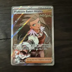 Professor Sada's Vitality - 239/182 - Pokemon Paradox Rift Full Art Rare NM - Image 1