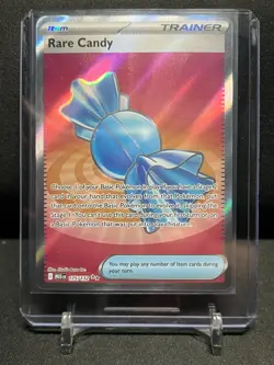 Rare Candy 175/132 Ultra Rare Holo Pokemon 2025 Mega Evolution NM - Image 1
