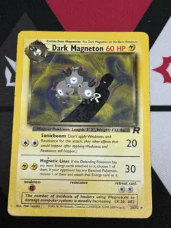 Dark Magneton 28/82 Team Rocket Unlimited - Regular Rare Pokemon TCG - Image 1
