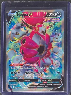 Hoopa V (Full Art) #253/264 Pokemon SWSH08: Fusion Strike 2021 NM 🔥 - Image 3