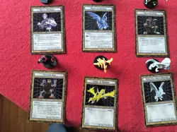 Konami Yu-Gi-Oh! Dungeon Dice Monsters Set Figures Cards Dice Playmat - Image 5