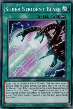 5x Super Strident Blaze - 1st Edition LDS2-EN036 - Near Mint - YuGiOh - Image 1