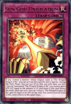 5x Sun God Unification MZMI-EN071 Rare 1st Edition Yugioh! - NM - Image 1